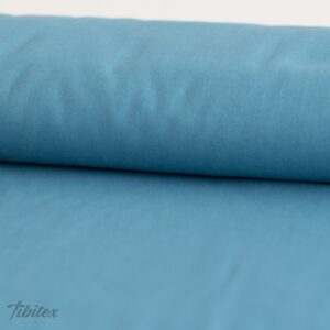 Cretonne pour drapeaux bleu jean, rouleau de tissu
