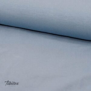Bambusjersey uni hellblau, gerollte Stoffbahn