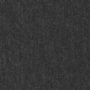 Toile de jean stretch unie noire, tissu à plat avec armure sergé en gros plan