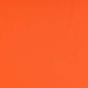 Viskose-Jersey uni orange, glatte Stofffläche