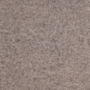 Bouclé di lana grigio mélange, tessuto disteso con superficie garzata